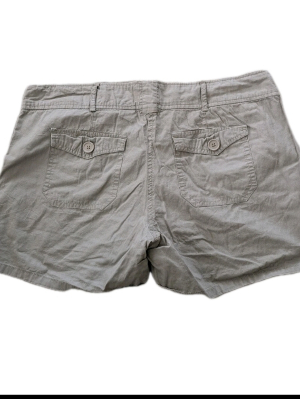 The Limited Shorts Tan Cotton Chino Lightweight Mid Rise Drew Fit - Picture 3 of 6
